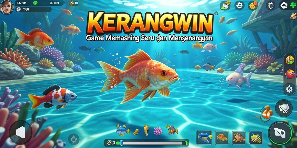 Tangkapan ikan yang menakjubkan dalam KERANGWIN.
