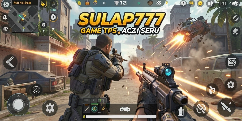Screenshot gameplay SULAP777 menunjukkan aksi pertempuran yang mendebarkan.